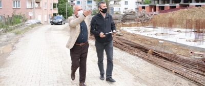 BAŞKAN BOZKURT ÇALIŞMALARI YERİNDE İNCELEDİ