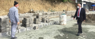 BAŞKAN BOZKURT ÇALIŞMALARI YAKINDAN TAKİP EDİYOR