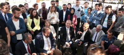 BAŞKAN BOZKURT,  DMYO ÖĞRENCİLERİYLE KAHVALTIDA BULUŞTU