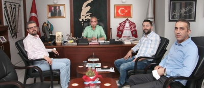 BAŞKAN BOZKURT GÖREVİNE BAŞLADI