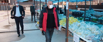 BAŞKAN BOZKURT, HALK MANAVI'NI DENETLEDİ 