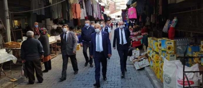 BAŞKAN BOZKURT HEM DENETLEDİ HEM HAYIRLI İŞLER DİLEDİ