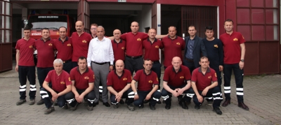 BAŞKAN BOZKURT, İTFAİYE HAFTASINI KUTLADI