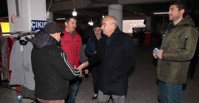 BAŞKAN BOZKURT, PAZARYERİNİ DENETLEDİ