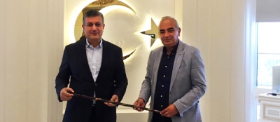 BAŞKAN BOZKURT’TAN BAŞKAN BOZKURT’A ZİYARET