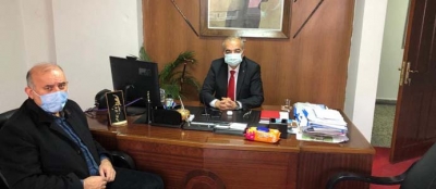 BAŞKAN ESKİ GÖREV YERİNİ VE MESAİ ARKADAŞLARINI ZİYARET ETTİ