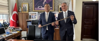 BAŞKAN GEBEŞ'İ ZİYARET ETTİ