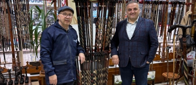BAŞKAN ÖNCAN’DAN TANSEL USTA’YA ZİYARET
