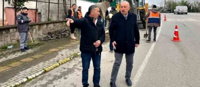 BAŞKAN ÖZTÜRK ÇALIŞMALARI YERİNDE DENETLEDİ!