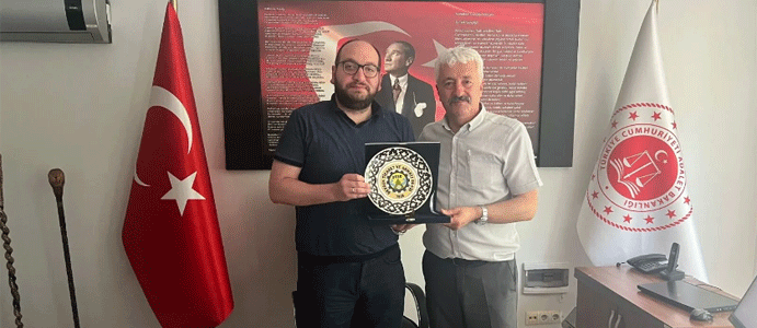 BAŞOĞLU CEZAEVİ MÜDÜRÜ YILMAZER'İ ZİYARET ETTİ