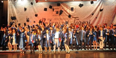 BEÜ’DE MEZUNİYET ÇOŞKUSU