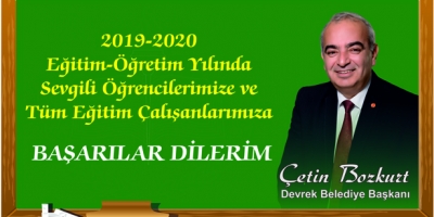 BOZKURT: TÜM İNSANLIĞA VE ÜLKEMİZE FAYDALI BİREYLER YETİŞTİRMEK EĞİTİMLE MÜMKÜN