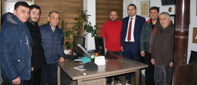 BÜKRÜ, GAZETEMİZİ ZİYARET ETTİ 