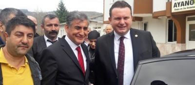 BÜLBÜL AKDEMİR’E DESTEK İÇİN DEVREK’TEYDİ