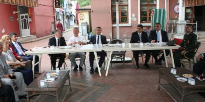 ÇAYCUMA PROTOKOLÜ ÖĞRETMENEVİ’NDE BAYRAMLAŞTI