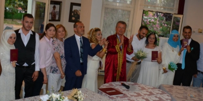 ÇAYCUMA’DA TOPLU NİKAH TÖRENİ YAPILDI