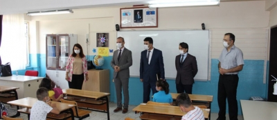 ÇAYCUMA'DA YÜZ YÜZE EĞİTİM BAŞLADI