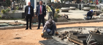 ÇAYDEĞİRMENİ KENT ESTETİĞİNE KAVUŞUYOR