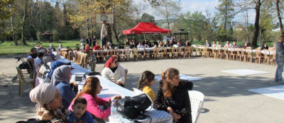 ÇAYDEĞİRMENİ'NDE ENGELLİLER İÇİN DAYANIŞMA YEMEĞİ
