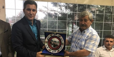 ÇELİK GÖKÇEBEY’ E VEDA ETTİ