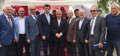 CHP DESTEK ZİYARETLERİNE BAŞLADI