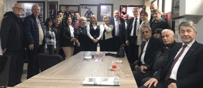 CHP DEVREK İLÇE ÖRGÜTÜNDE   BAYRAMLAŞMA TÖRENİ YAPILDI