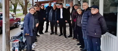 CHP DEVREK ÖRGÜTÜ KÖY ZİYARETLERİNİ   BAYRAMDA DA SÜRDÜRDÜ