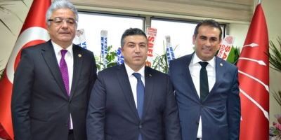 CHP MİLLETVEKİLLERİNDEN BAŞOĞLU’NA HAYIRLI OLSUN ZİYARETİ