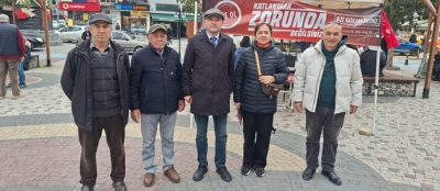 CHP, “SEN DE KATLANMAK ZORUNDA  DEĞİLSİN” STANDI AÇTI