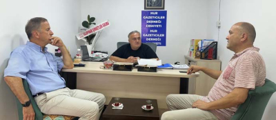  CHP’DEN GAZETECİLER CEMİYETİNE ANLAMLI ZİYARET