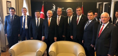 ZONGULDAK CHP HEYETİ KILIÇDAROĞLU’NU ZİYARET ETTİ