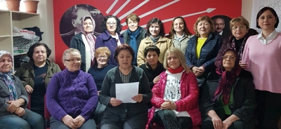 CHP’Lİ KADINLAR ‘8 MART DÜNYA KADINLAR GÜNÜ’NÜ KUTLADI