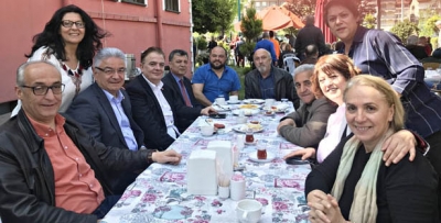 CHP’LİLER KAHVALTIDA BİRARAYA GELDİ