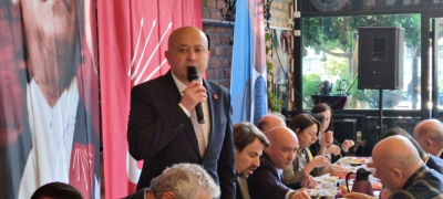 CHP'LİLER KAHVALTIDA BULUŞTU