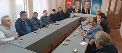 CİNBİR VE YÖNETİMİ BASIN MENSUPLARIYLA BULUŞTU