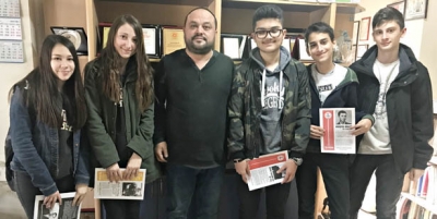 DAL ÖĞRENCİLERİ GAZETEMİZİ ZİYARET ETTİ