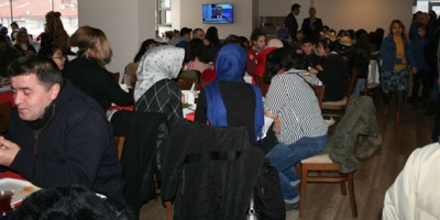   DAYANIŞMA KAHVALTISINA YOĞUN İLGİ