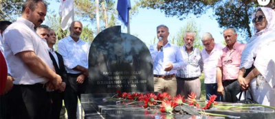 DENİZER MEZARI BAŞINDA ANILDI