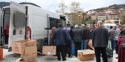 DEVREKLİ  ÇİFTÇİLERE BİN 900 CİVCİV DAĞITILDI