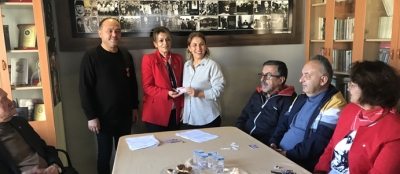 DEVREK ADD ETKİNLİK DÜZENLEDİ,  YENİ ÜYELERE ROZET TAKTI