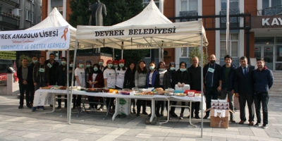 DEVREK ANADOLU LİSESİ BİR SOSYAL SORUMLULUK PROJESİNE DAHA İMZA ATTI