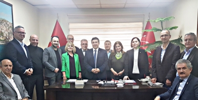 DEVREK CHP YÖNETİMİ,  BAŞOĞLU VE ZAMAN’I ZİYARET ETTİ 