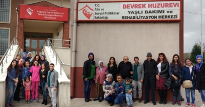 DEVREK MESLEKİ EĞİTİM MERKEZİ YAŞLILARIMIZI BU YILDA UNUTMADI 