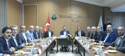 DEVREK TSO İSTİŞARE TOPLANTISINA KATILDI