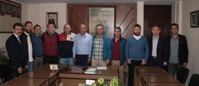  DEVREK VETERANLAR BAŞKAN BOZKURT'U ZİYARET ETTİ