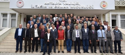 DEVREKLİ ÇİFTÇİLER KARDEŞİNİ ZİYARET ETTİ