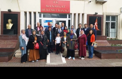 DEVREKLİ ÇİFTÇİLER KARDEŞ İLÇE MANAVGAT’I ZİYARET ETTİ