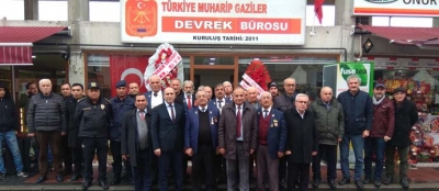 DEVREKLİ GAZİLER YENİ HİZMET BİNASINA TAŞINDI