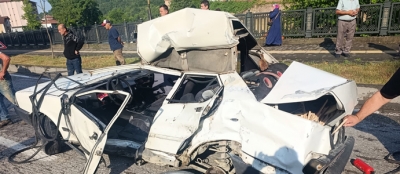 DEVREK’TE FECE KAZA: ŞOFÖR AĞIR YARALI