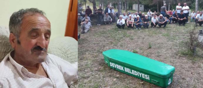 DEVREK'TE KAYBOLAN İSMET ABALI'NIN CENAZESİ TOPRAĞA VERİLDİ